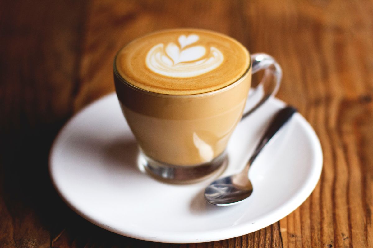 Cappuccino s latte art